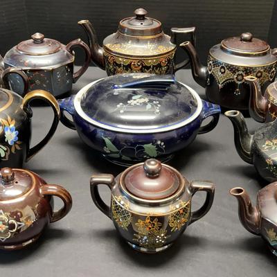 English and Japanese Teapots