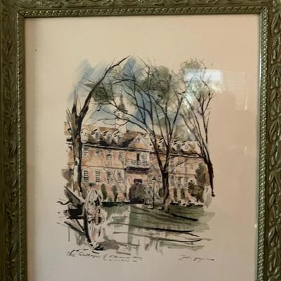 "The College of William and Mary" Print by John Haymson 