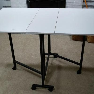 Folding & Rolling Craft/Sewing/Hobby Table