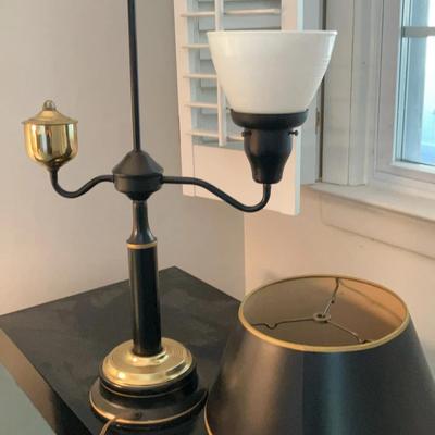Vintage Early-American-Style Student Lamp