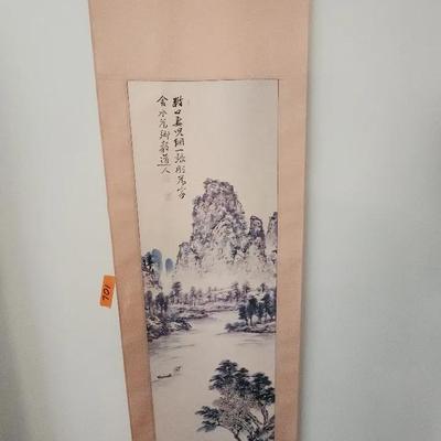 Oriental Scroll Painting 