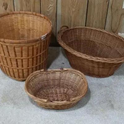 Set Of 3 High-Quality Baskets 