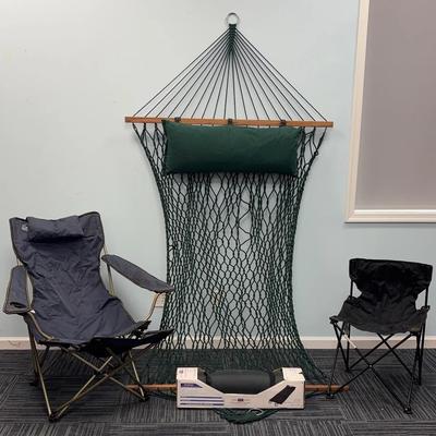 Outdoor Relaxation - Chairs, Mat, Hammock
