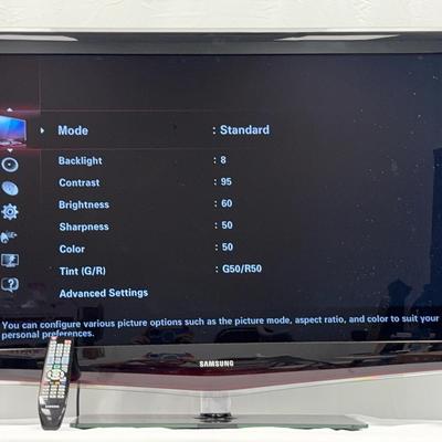 Samsung 46” LCDTV with Remote