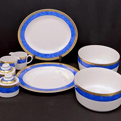 “Wellington Blue” By Royal Porcelain Serving Pieces