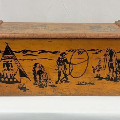 Vintage Cowboy Toybox by Strand