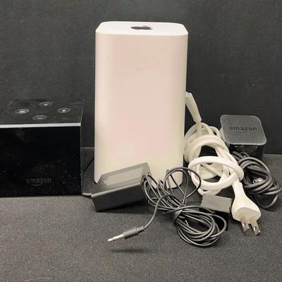 Apple AirPort Extreme Base Station And Amazon Fire TV Cable