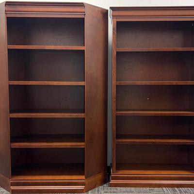 Home Decorators Collection Corner Bookcase and Side