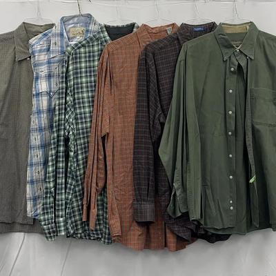 Men’s Long Sleeved Sport Shirts L To XXL (6)