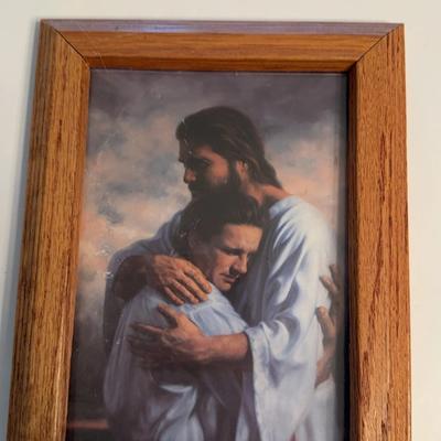 Jesus Hugging 