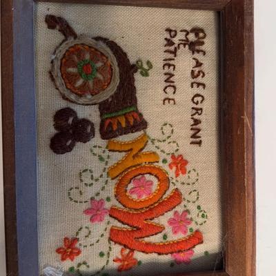 Knitted Framed