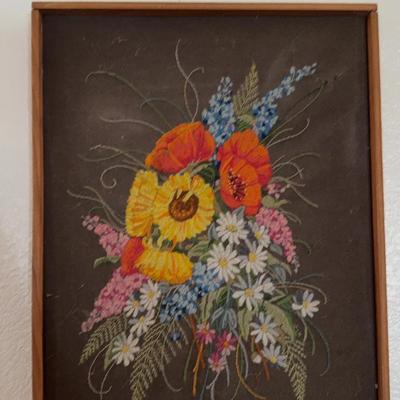 Knitted Framed 