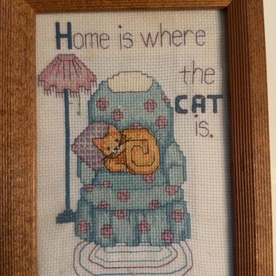 Knitted Framed 