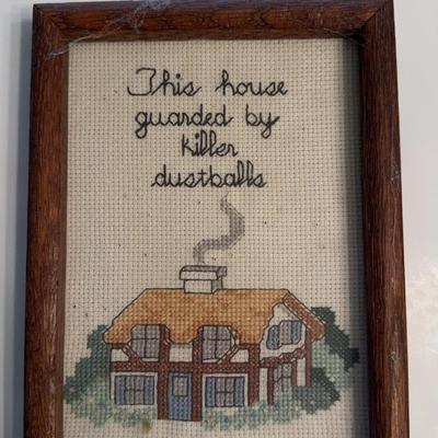 Knitted Framed
