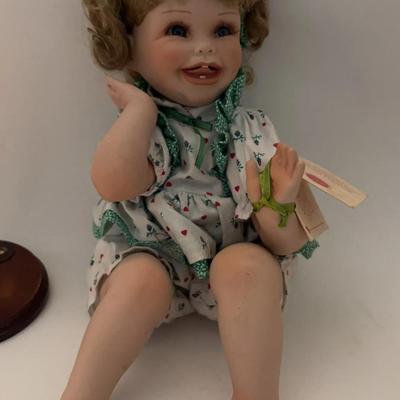 Shannon Hamilton Collection Porcelain 1992 Vintage Doll by Cindy Marschner Rolfe