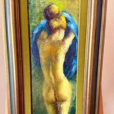 Rare Original Oil By Robert Wee