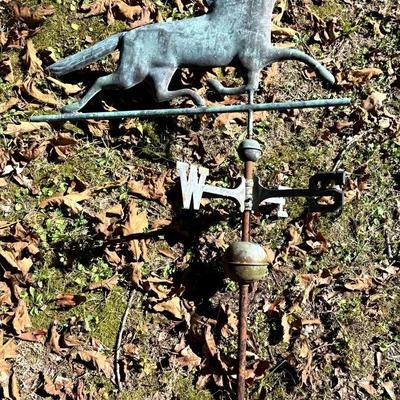 Vintage Cooper Horse Weathervane