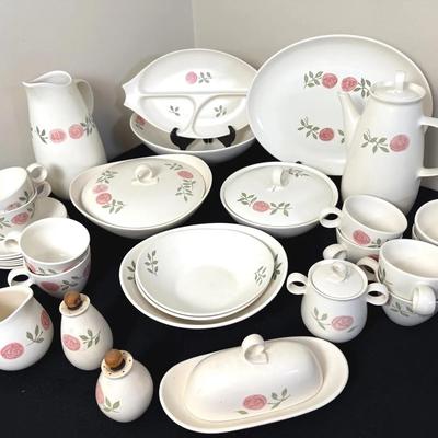 Vintage Vernon Ware “Rose A Day” Dishes 