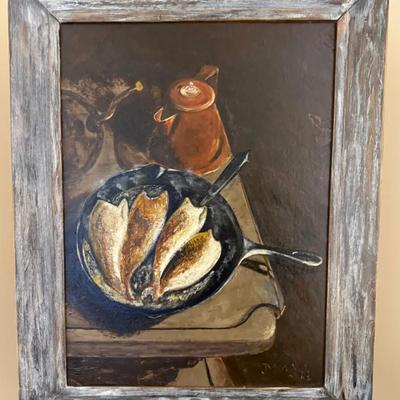 Original oil, local artist