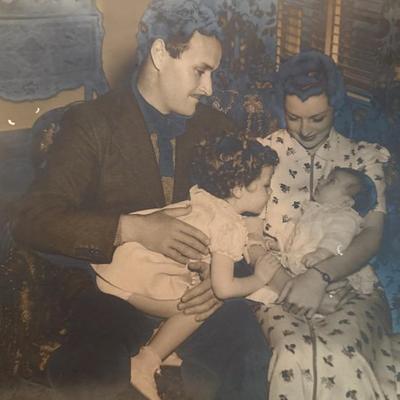 These photographs of William Augustus, Wellman and his wife, Dorothy Coonan, Wellman, and two of their children and Dorothy Coonan...
