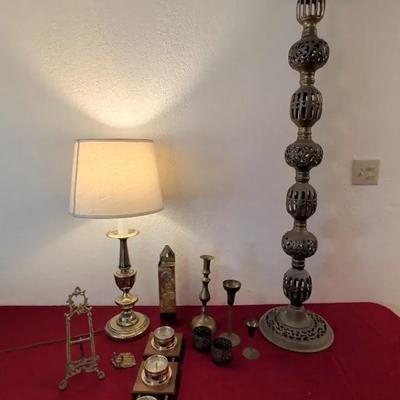 Assorted Brass Decor