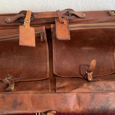 Hartman  Luggage Leather Garment Bag