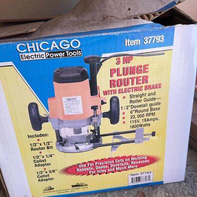 Chicago Plunge 3HP Router