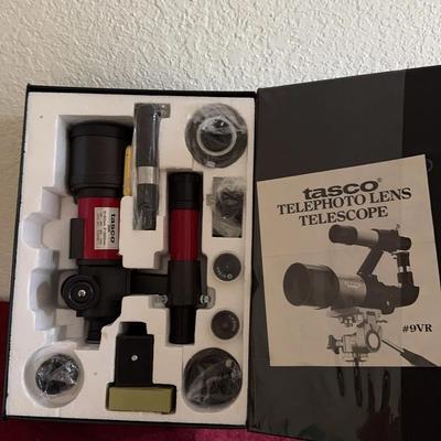Tasco Telephoto Lens Telescope