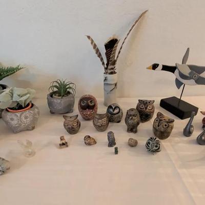 Flora & Fauna Decor: Owls, Ducks & More