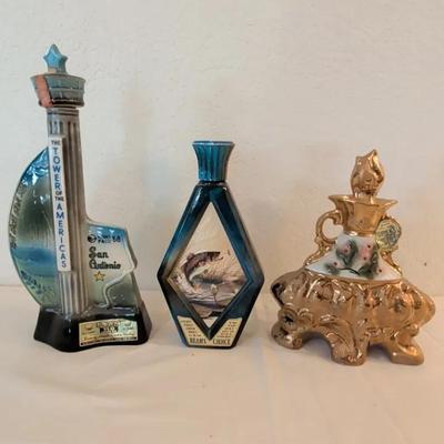Collection Of Vintage Jim Beam Decanters