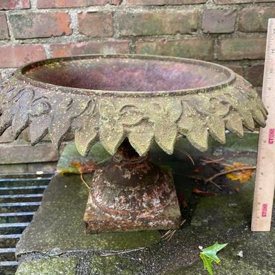 Small Cast Iron Planter