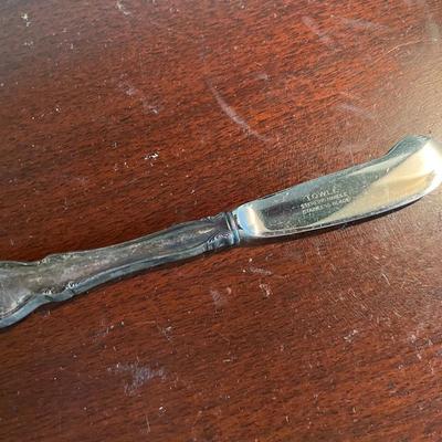 Sterling Silver Handle Cheese Knife