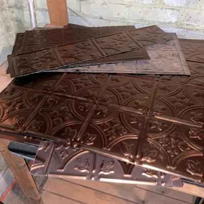 Faux Tin Ceiling Panels