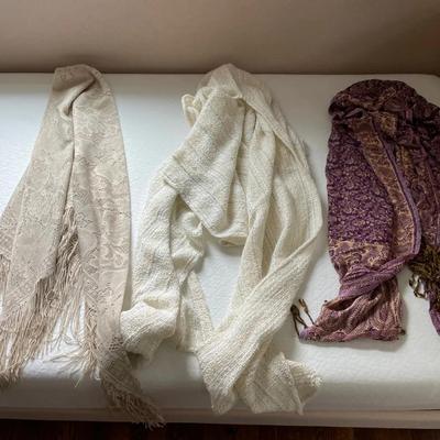 Three Scarves Shawls