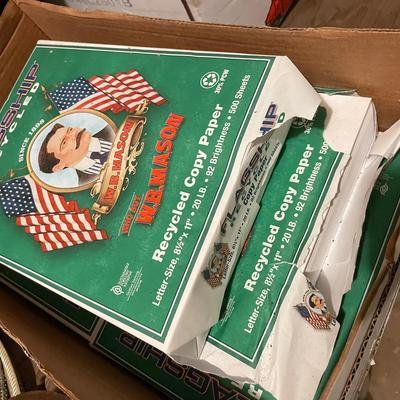 Large Lot Of New Printer Paper