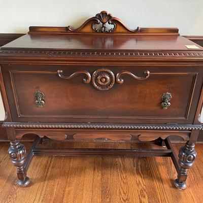 Antique 1920s Bar Cabinet