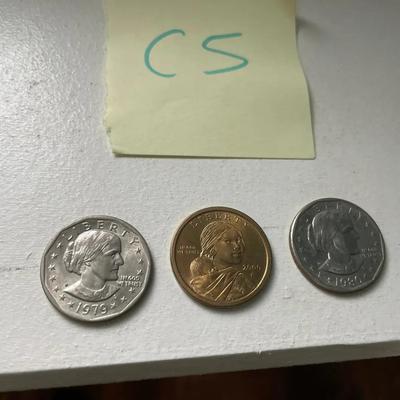 Susan B Anthony And Sacagawea Coins