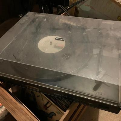 Vintage Scott Turntable Record Player