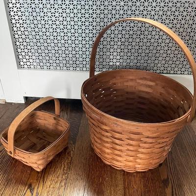 Two Longaberger Baskets
