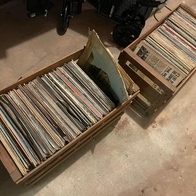 Huge Lot Of Records In Bad Condition