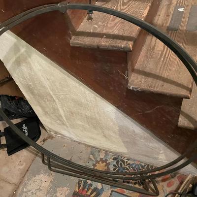 Round Iron Firewood Holder