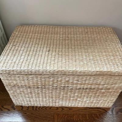 Wicker Storage Chest