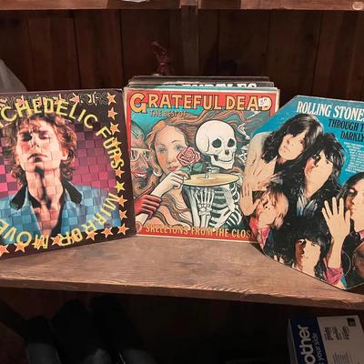 Lot Of Records Of Various Artists Including The Rolling Stones