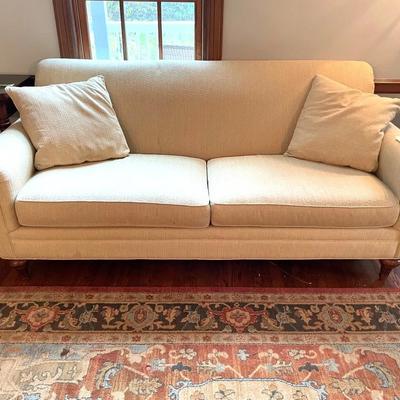 Cream Colored Sofa By Liz Claiborne Home