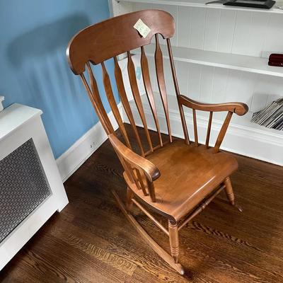 S. Bent & Bros. Colonial Rocking Chair