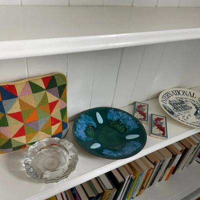 Lot Of Various Vintage Items Including 1920s Tiles