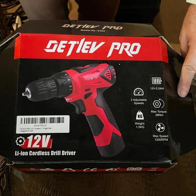 WORKING Cordless Drill With Box