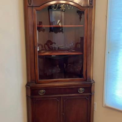 Drexel Corner China Cabinet 