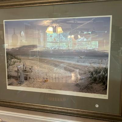 Sale Photo Thumbnail #169: Signed artist proof by Allen E. West. 