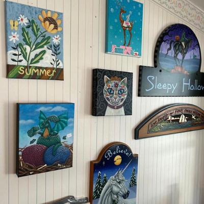 Sale Photo Thumbnail #55: All hand painted. 